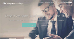 Desktop Screenshot of magnatechnology.com